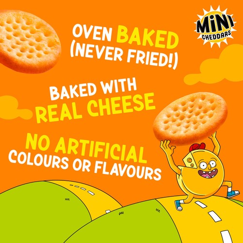 Jacob's Mini Cheddars Original Multipack Baked Snacks