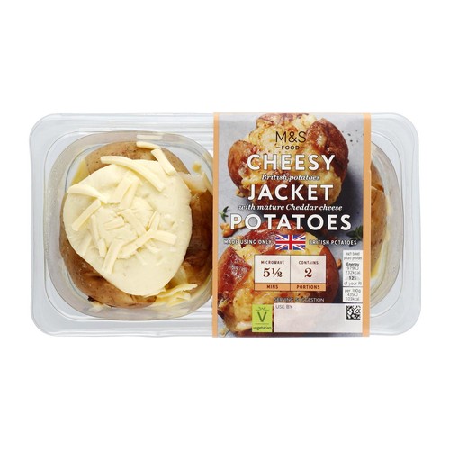 M&S Cheesy Jacket Potatoes