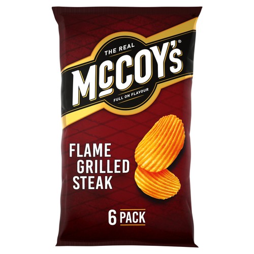 McCoy's Flame Grilled Steak Multipack Crisps