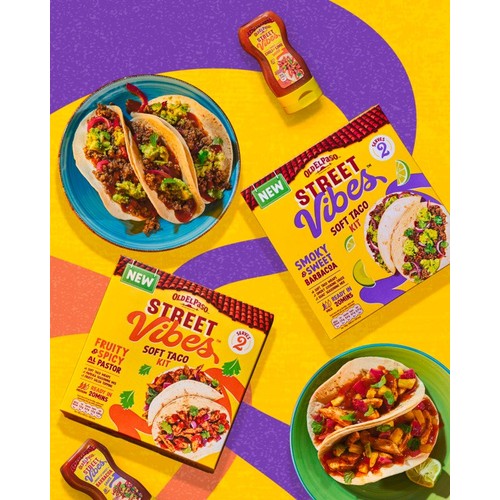Old El Paso Street Vibes 8 Soft Taco Wraps 220g