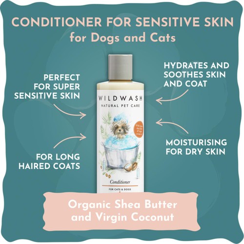 WildWash Super Sensitive Conditioner for Dogs and Cats