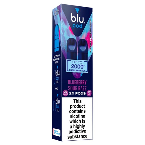 Blu pod Blueberry Sour Razz Vape