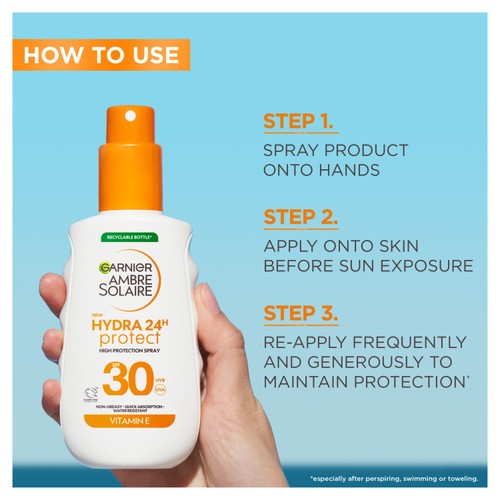 Ambre Solaire HYDRA24 Spray SPF30