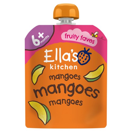 Ella's Kitchen Mangoes First Tastes Baby Food Pouch 6+ Months
