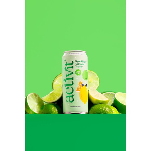 Activit Sparkling Vitamin Water Lemon & Lime