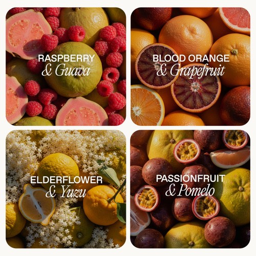 Goodrays CBD Drinks - Four Flavour Mixpack