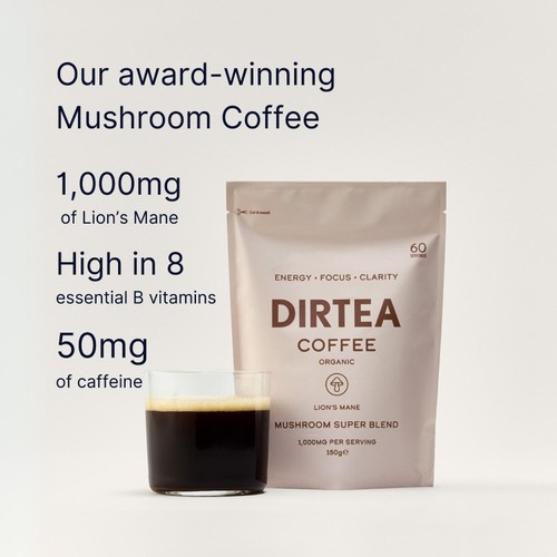 Dirtea Mushroom Coffee