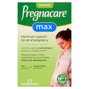 Vitabiotics Pregnacare Max Brain & Eye Development Omega-3 DHA Capsules 