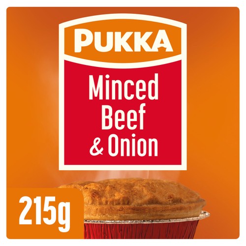Pukka Pies Minced Beef & Onion, 215g Pukka Pies Minced Beef & Onion, 215g