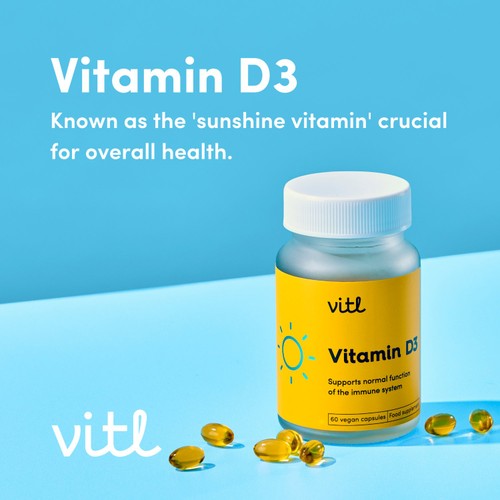 Vitl Vitamin D3 Capsules