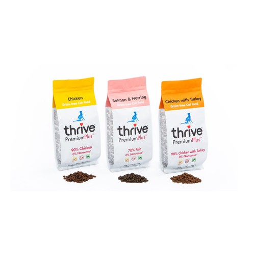 Thrive PremiumPlus Salmon & Herring Dry Cat Food