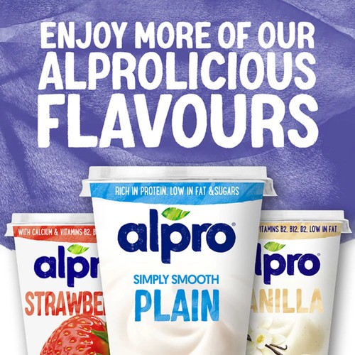 Alpro Mixed Berries Dairy Free Soya Yoghurt Alternative