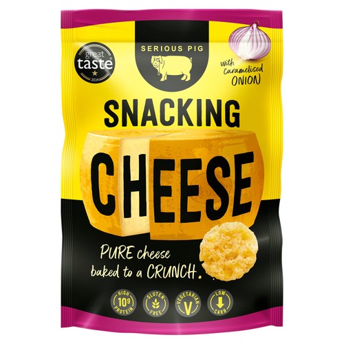 Serious Pig Caramelised Onion Snacking Cheese