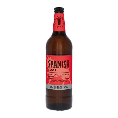 M&S x Damm Spanish Lager