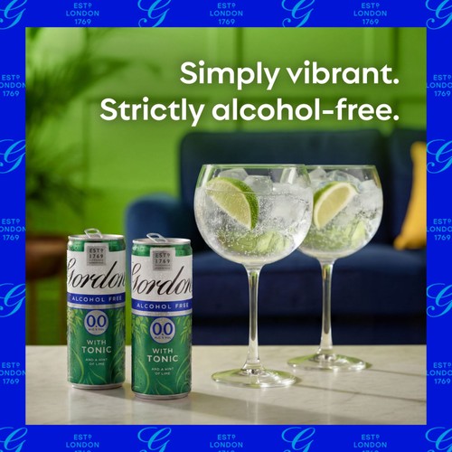 Gordon's Alcohol Free & Tonic