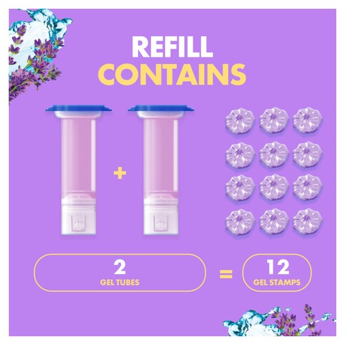 Duck Toilet Fresh Discs Duo Refills Lavender & Eucalyptus