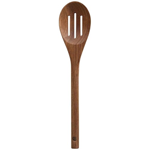 M&S Wooden Slotted Spoon 