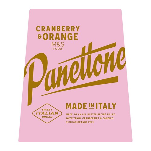 M&S Mini Cranberry & Orange Panettone