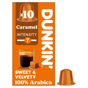 Dunkin Caramel Nespresso Compatible Coffee Pods