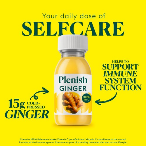 Plenish Ginger Immunity Shot