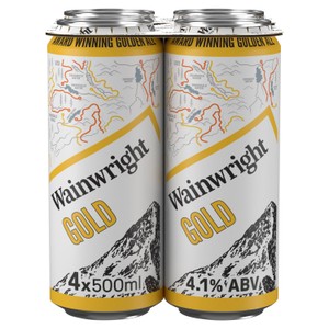 Wainwright Golden Ale Beer 4x500ml
