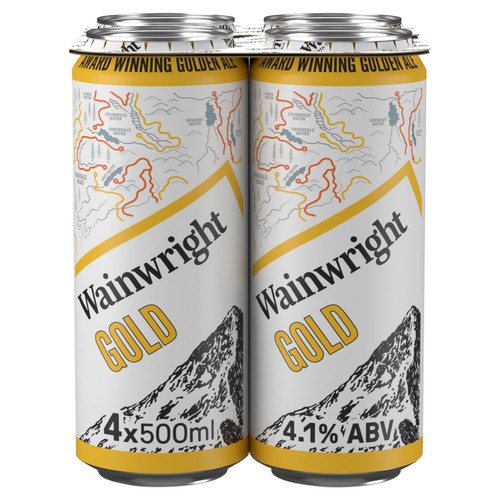 Wainwright Golden Ale Beer Cans