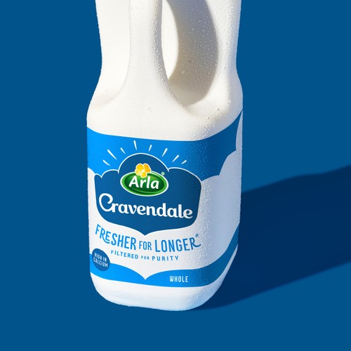 Cravendale Filtered Fresh Whole Milk Fresher for Longer