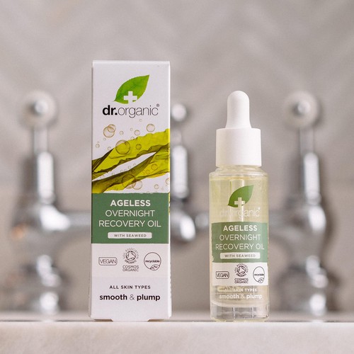 Dr Organic Ageless with Seaweed Overnight Recovery Oil