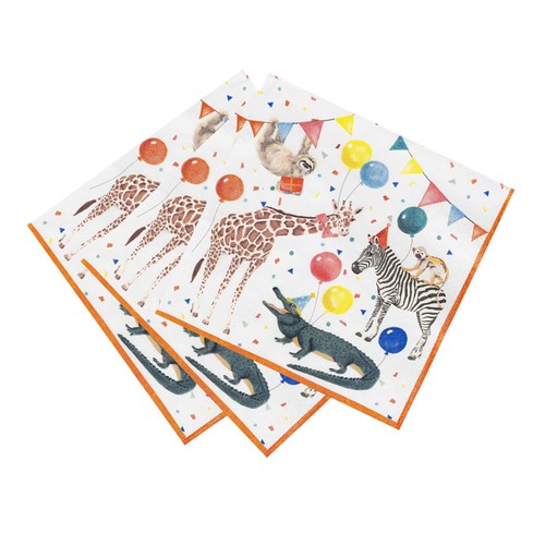 Talking Tables Safari Animal Paper Napkins