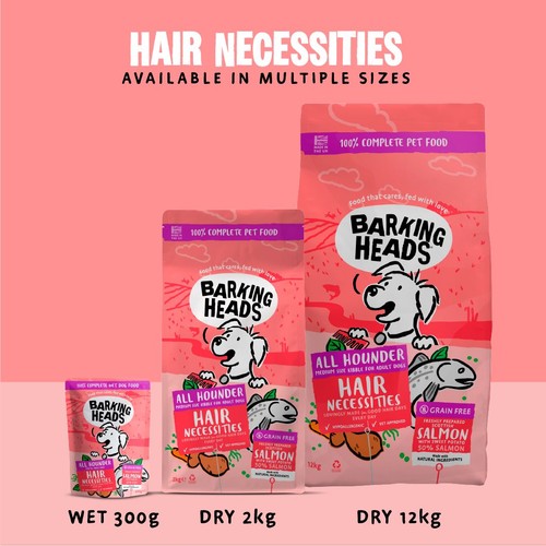 Barking Heads Pooched Salmon Wet Dog Food Pouch