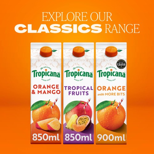 Tropicana Pure Smooth Orange Fruit Juice