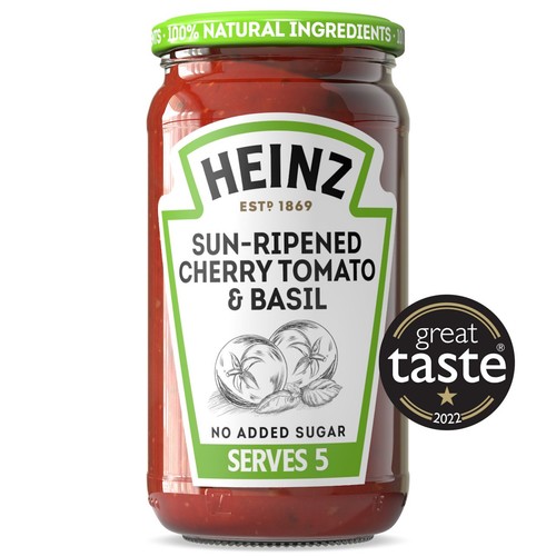 Heinz Sun Dried Cherry Tomato & Basil Pasta Sauce 