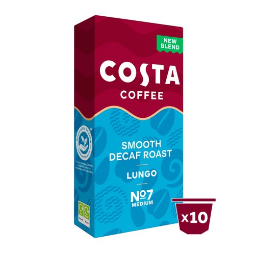 Costa Coffee Decaff Coffee Pods
