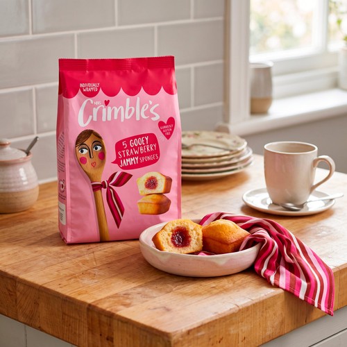 Mrs Crimble's Strawberry Sponge Cakes
