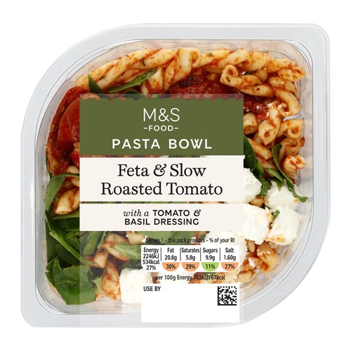 M&S Feta Cheese & Slow Roasted Tomato Pasta Salad