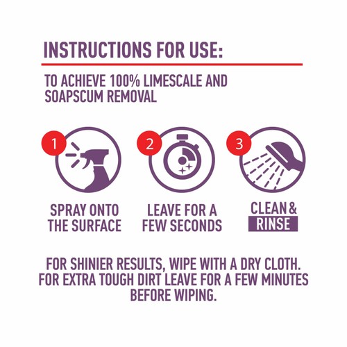 Cif Perfect Finish Specialist Cleaner Spray Limescale 