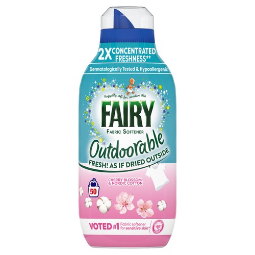 Fairy Outdoorable Fabric Conditioner Cherry Blossom & Nordic Cotton 50W