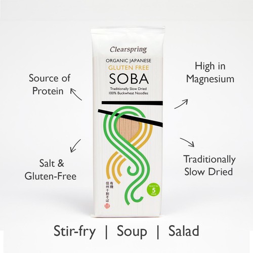 Clearspring Wheat Free Organic Soba Buckwheat Noodles