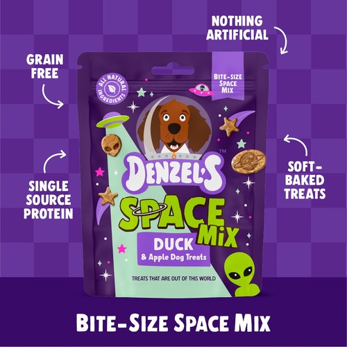 Denzel's Space Mix Duck & Apple Dog Treats