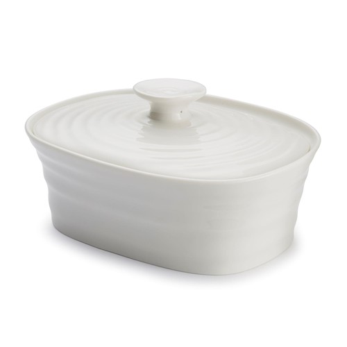 Sophie Conran White Porcelain Butter Dish