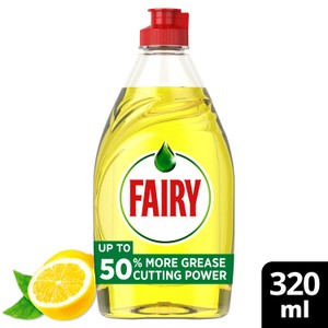 Fairy Washing Up Liquid Lemon 383ml