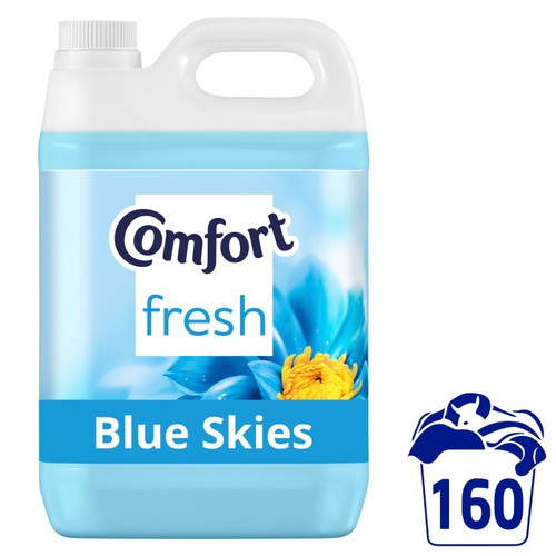 Comfort Fresh Fabric Conditioner Blue Skies 160 Washes