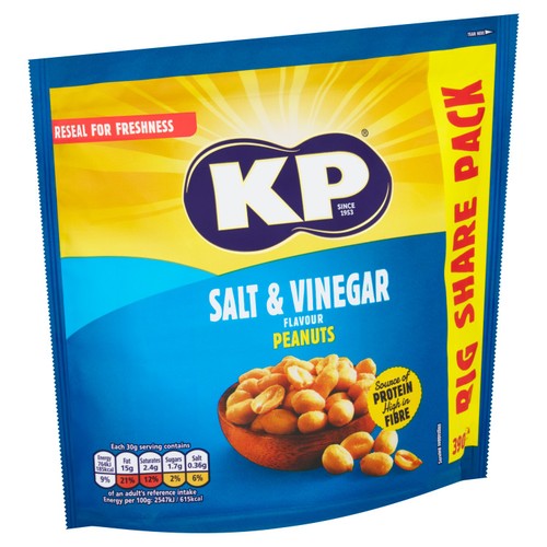 KP Nuts Salt & Vinegar Peanuts