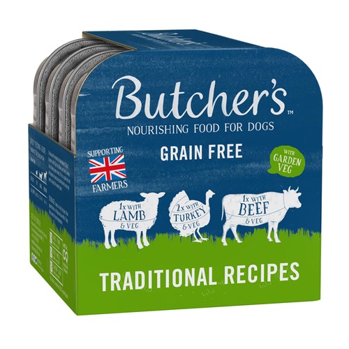 Butcher's Traditional Recipes Dog Food Trays