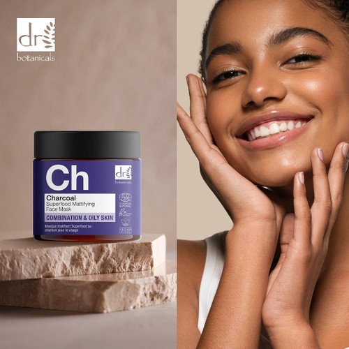 Dr Botanicals Apothecary Charcoal Superfood Mattifying Face Mask
