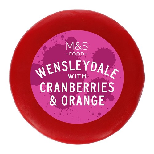 M&S Wensleydale Cranberry & Orange