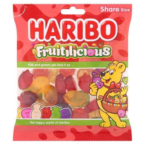Haribo Fruitilicious Sweets Sharing Bag