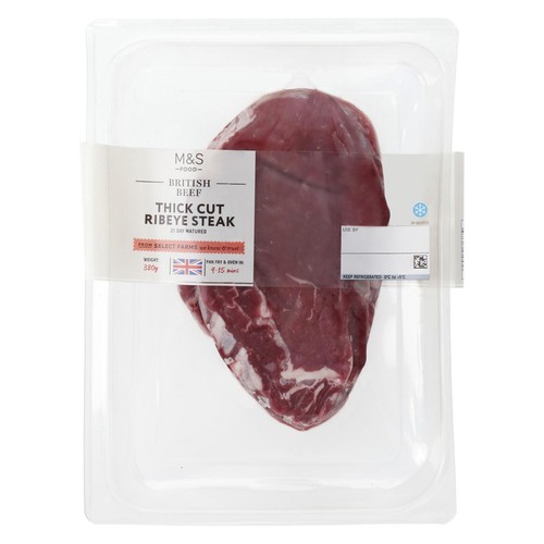 M&S Thick Cut Ribeye Steak