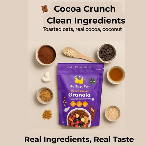 The Happy Pear Dave's Cocoa Granola