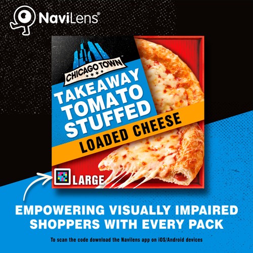 Chicago Town Takeaway Stuffed Crust Cheese Large Pizza 630g